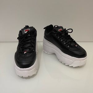 Fila Wedge Platforms, 90s Vibe
